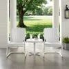 Ridgeland 3pc Outdoor Seating Set - White - Crosley