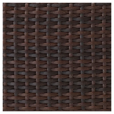 Kiawah Outdoor Wicker Loveseat Sangria - Crosley 3 Kiawah Outdoor Wicker Loveseat Sangria - Crosley - Image 3