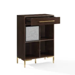 42.25" Juno Record Storage Cube Bookcase With Speaker Dark Brown/Black - Crosley 17 42.25" Juno Record Storage Cube Bookcase With Speaker Dark Brown/Black - Crosley -Cheap Crosley Store GUEST 7c8dd79e 32b3 4f61 9318 c070274dbea7
