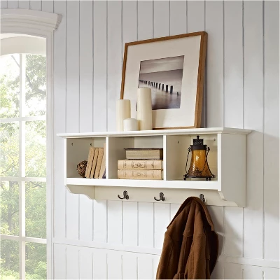 Brennan Entryway Wall Mounted Coat Rack - Crosley 3 Brennan Entryway Wall Mounted Coat Rack - Crosley - Image 3
