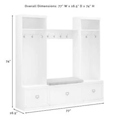 4pc Harper Entryway Set With Bench, Shelf And 2 Hall Trees - Crosley 33 4pc Harper Entryway Set With Bench, Shelf And 2 Hall Trees - Crosley -Cheap Crosley Store GUEST 804fb449 6b8d 4b4c bc90 03faaea74920