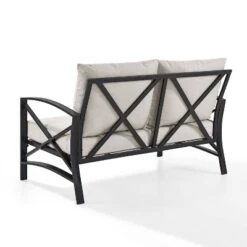 Kaplan Outdoor Metal Loveseat - Oatmeal/Bronze - Crosley 11 Kaplan Outdoor Metal Loveseat - Oatmeal/Bronze - Crosley -Cheap Crosley Store GUEST 814c051e df69 4e19 9c10 f79ea03266ee