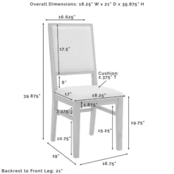 7pc Joanna Dining Set With 6 Upholstered Back Chairs Rustic Brown - Crosley 24 7pc Joanna Dining Set With 6 Upholstered Back Chairs Rustic Brown - Crosley -Cheap Crosley Store GUEST 81a32024 5937 49e5 8815 2def9ba6fe39