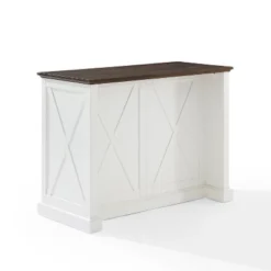 Clifton Kitchen Island Distressed White/Brown - Crosley -Cheap Crosley Store GUEST 82236649 7d49 4b54 bde3 7437993ecd78
