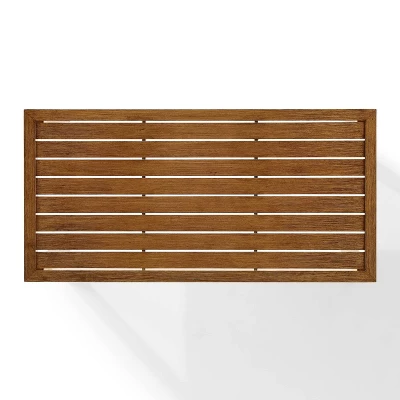 Ridley Outdoor Metal Coffee Table - Brown - Crosley 5 Ridley Outdoor Metal Coffee Table - Brown - Crosley - Image 5