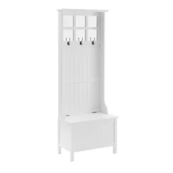 Plymouth Hall Tree White - Crosley -Cheap Crosley Store GUEST 8328fee7 82ba 4bb2 b7e3 29739b1351a3
