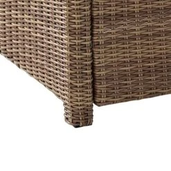 Bradenton 5pc Outdoor Wicker Armless Chair & Fire Table Set - Crosley -Cheap Crosley Store GUEST 83455637 6e2b 4915 9f2c 8719f1272857 6
