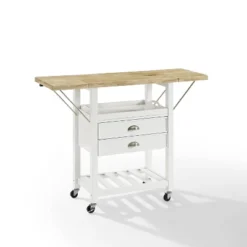 Bristol Double Drop Leaf Kitchen Cart White - Crosley 16 Bristol Double Drop Leaf Kitchen Cart White - Crosley -Cheap Crosley Store GUEST 847dd3e8 2283 4d58 aafd 61aa2fdbc3d9