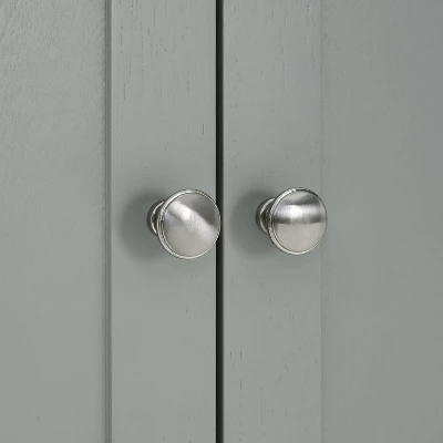 3pc Harper Entryway Set With Hall Tree And 2 Pantry Closets Gray - Crosley 9 3pc Harper Entryway Set With Hall Tree And 2 Pantry Closets Gray - Crosley - Image 9