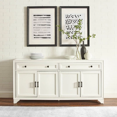 Tara Sideboard Distressed White - Crosley 2 Tara Sideboard Distressed White - Crosley - Image 2
