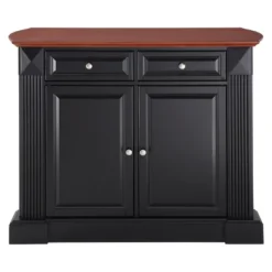 Drop Leaf Breakfast Bar Top Kitchen Island - Black - Crosley -Cheap Crosley Store GUEST 8adc2992 5125 400b 8f79 6081a4afffd2