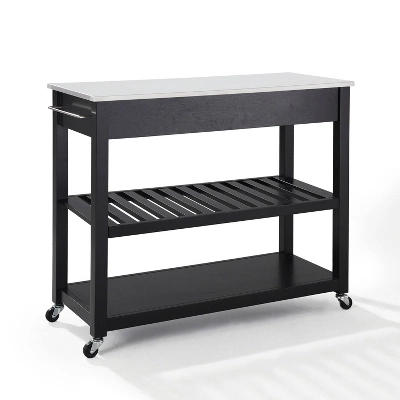 Granite Top Kitchen Prep Cart - Crosley 7 Granite Top Kitchen Prep Cart - Crosley - Image 7
