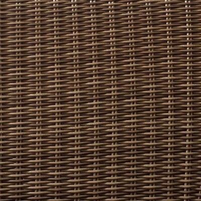 Bradenton 5pc Outdoor Wicker Arm Chair & Fire Table Set - Crosley 5 Bradenton 5pc Outdoor Wicker Arm Chair & Fire Table Set - Crosley - Image 5