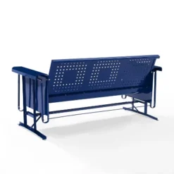 Bates Outdoor Metal Sofa Glider - Navy - Crosley -Cheap Crosley Store GUEST 8e2b0855 06df 491b a6be 14eb1243b966
