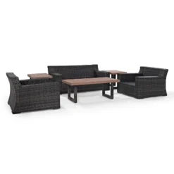 Beaufort 6pc Outdoor Wicker Conversation Set - Mist - Crosley 12 Beaufort 6pc Outdoor Wicker Conversation Set - Mist - Crosley -Cheap Crosley Store GUEST 8fabac0d 743e 40c2 803b 1f9521b95a3c