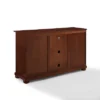 Alexandria TV Stand For TVs Up To 60" Dark Red - Crosley