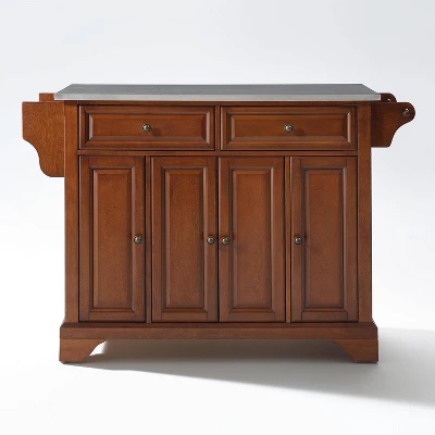 LaFayette Stainless Steel Top Full Size Kitchen Island - Crosley 9 LaFayette Stainless Steel Top Full Size Kitchen Island - Crosley - Image 9