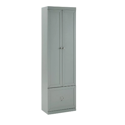 Harper Convertible Pantry Closet Gray - Crosley 8 Harper Convertible Pantry Closet Gray - Crosley - Image 8