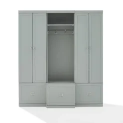 3pc Harper Entryway Set With Hall Tree And 2 Pantry Closets Gray - Crosley 18 3pc Harper Entryway Set With Hall Tree And 2 Pantry Closets Gray - Crosley -Cheap Crosley Store GUEST 95b04858 246a 476a 923a d086ba0338ec