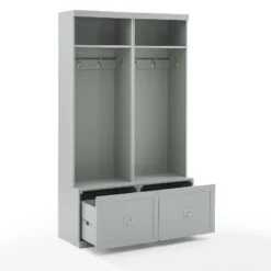 2pc Harper Entryway Set With 2 Hall Trees Gray - Crosley -Cheap Crosley Store GUEST 95e0d3d2 7812 4218 a249 50d1694ce27e