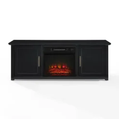 Camden Low Profile Fireplace With TV Stand For TVs Up To 60" Black - Crosley -Cheap Crosley Store GUEST 998ffa52 bb5d 4dda 9b16 b7b3a767e474