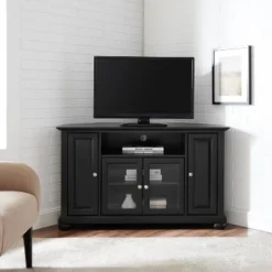 Alexandria Corner TV Stand For TVs Up To 48" Black - Crosley 13 Alexandria Corner TV Stand For TVs Up To 48" Black - Crosley -Cheap Crosley Store GUEST 9c3cd47b 897c 4c25 9553 8fa861fbc946