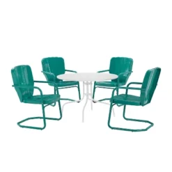 Ridgeland 5pc Outdoor Dining Set - Turquoise - Crosley 11 Ridgeland 5pc Outdoor Dining Set - Turquoise - Crosley -Cheap Crosley Store GUEST 9cb27c8f a508 4a45 b5ed a0c22c3760ca
