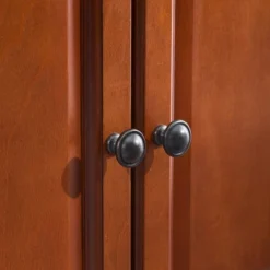 Cambridge Full Size TV Stand For TVs Up To 48" Dark Brown - Crosley -Cheap Crosley Store GUEST a22e5948 e48a 48b7 854b 0a8667ddec1c