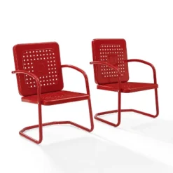 2pk Bates Outdoor Steel Arm Chairs - Crosley -Cheap Crosley Store GUEST a3573639 b6e7 4d76 a51f e9c4b67b5586