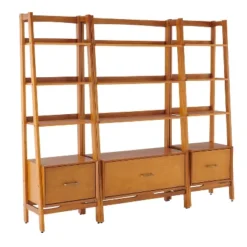 70.5" 3pc Landon Bookcase Set - Crosley -Cheap Crosley Store GUEST a36182b0 0ea2 4e20 8394 07bbead2408b