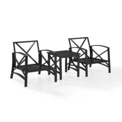 3pc Kaplan Outdoor Seating Set With 2 Chairs & Side Table - Oatmeal - Crosley -Cheap Crosley Store GUEST a3ba762e 5038 4f48 b5ac 8c2e81a4c272