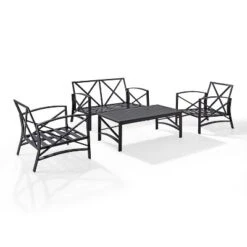 4pc Kaplan Outdoor Seating Set - Crosley -Cheap Crosley Store GUEST a56da264 5d9c 410f 9ae7 6d37b24d5650