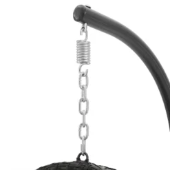 Calliope Indoor/Outdoor Wicker Hanging Egg Chair - Sand/Dark Brown - Crosley -Cheap Crosley Store GUEST a6fb43f9 a6e4 4062 83d5 566f4e6be02f