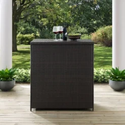 Crosley Palm Harbor Outdoor Wicker Bar -Cheap Crosley Store GUEST a7319c1f 8388 4dd4 bdd1 1d214cd669ad