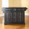 Alexandria Granite Top Full Size Kitchen Island/Cart - Crosley