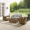 4pc Bradenton Outdoor Steel Conversation Set - Crosley