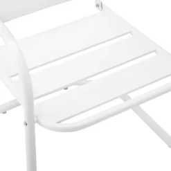Brighton 2pc Metal Chair - White - Crosley -Cheap Crosley Store GUEST acf975d5 cb40 45fb 9c3f 451eb95663d9
