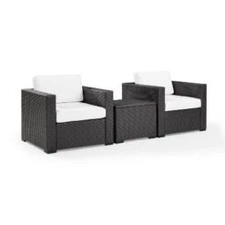 Biscayne 3pc Outdoor Wicker Seating Set - White - Crosley 11 Biscayne 3pc Outdoor Wicker Seating Set - White - Crosley -Cheap Crosley Store GUEST addbc6d6 e63f 429b a648 5aa7c4cb3b3e