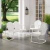 Griffith 3pc Outdoor Seating Set - White - Crosley