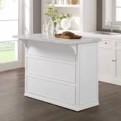 Cutler Faux Marble Top Kitchen Island White/White Marble - Crosley 17 Cutler Faux Marble Top Kitchen Island White/White Marble - Crosley -Cheap Crosley Store GUEST b0626b40 a263 49e1 9236 a4899eead310