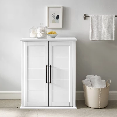 Bartlett Stackable Storage Pantry White - Crosley 1 Bartlett Stackable Storage Pantry White - Crosley