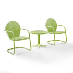 Griffith 3pc Outdoor Conversation Set - Key Lime - Crosley -Cheap Crosley Store GUEST b210f762 7106 4811 b5a1 10f8230e4d28