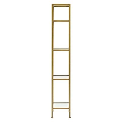 73" Aimee Narrow Etagere - Crosley 2 73" Aimee Narrow Etagere - Crosley - Image 2