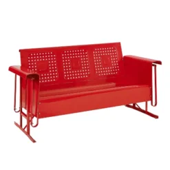 Bates Outdoor Sofa Glider - Bright Red - Crosley -Cheap Crosley Store GUEST b4d2b020 a570 4e43 9f5a 34610cd2961c