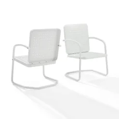 2pk Bates Outdoor Steel Arm Chairs - Crosley -Cheap Crosley Store GUEST b56fc7e9 4e8c 48ab a01c 791171bc6adf