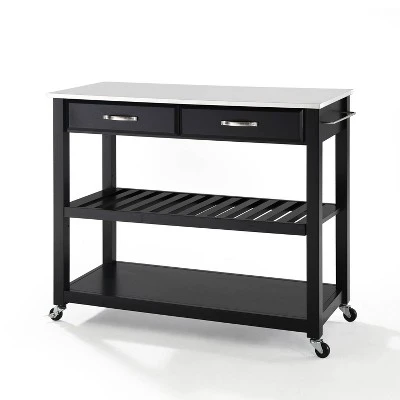 Granite Top Kitchen Prep Cart - Crosley 10 Granite Top Kitchen Prep Cart - Crosley - Image 10