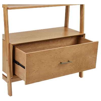 70" Landon Large Bookcase - Crosley 5 70" Landon Large Bookcase - Crosley - Image 5