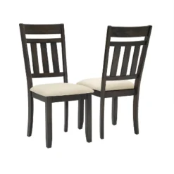 Set Of 2 Hayden Slat Back Dining Chairs Slate - Crosley -Cheap Crosley Store GUEST badc76cc 152d 4f6f a192 83b47a7222c8 1