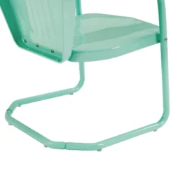 Griffith Metal Chair Aqua - Crosley -Cheap Crosley Store GUEST bc3df875 5ed3 4c10 8534 c369f8e245d3