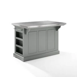 Julia Stainless Steel Top Kitchen Island - Crosley -Cheap Crosley Store GUEST bd49ee49 c3d4 4a94 9e7a 4bacf08899f9